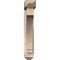 Ekena Millwork Imperial Arts and Crafts Smooth Bracket w/ Offset Brace, Douglas Fir, 5 1/2"W x 28"D x 32"H BKT0604X28X32IMP03SDF - alternate 3